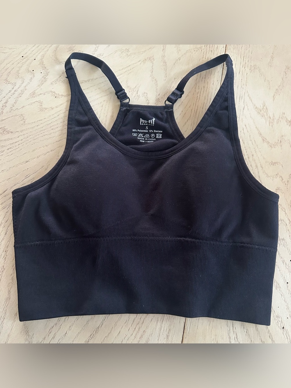 ProFit Padded Sports Bra Size S Adjustable